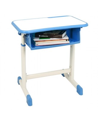 Adjustable Student Desk and Chair Kit Blue