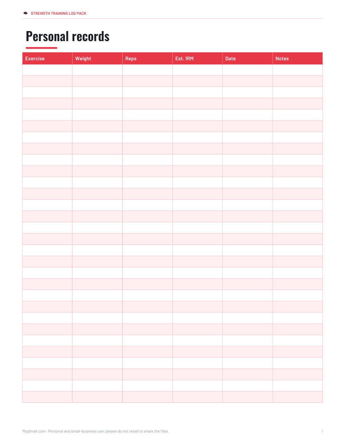Preview of the first page of PR tracker (PDF/DOCX/XLSX)